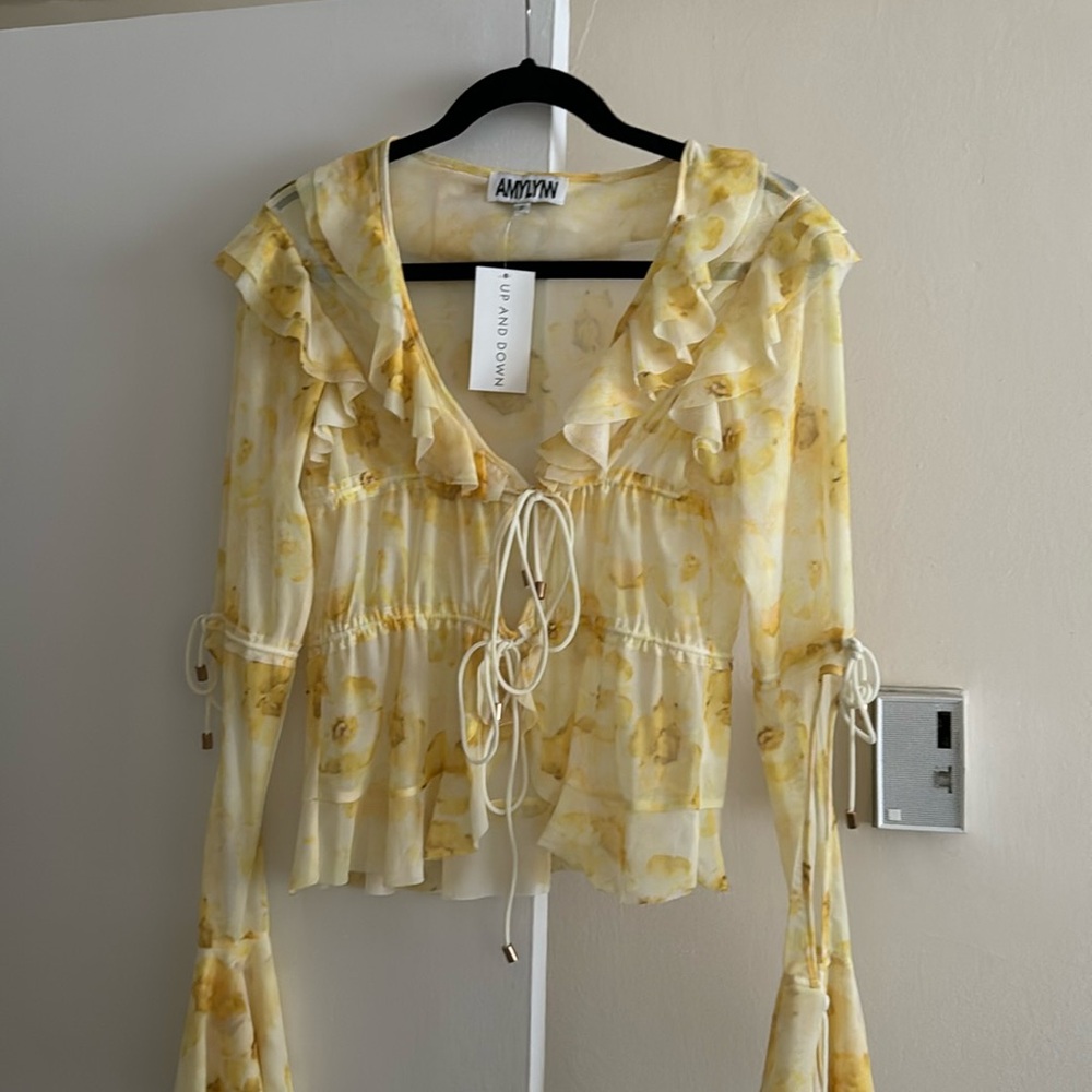 More yellow in person. Never worn